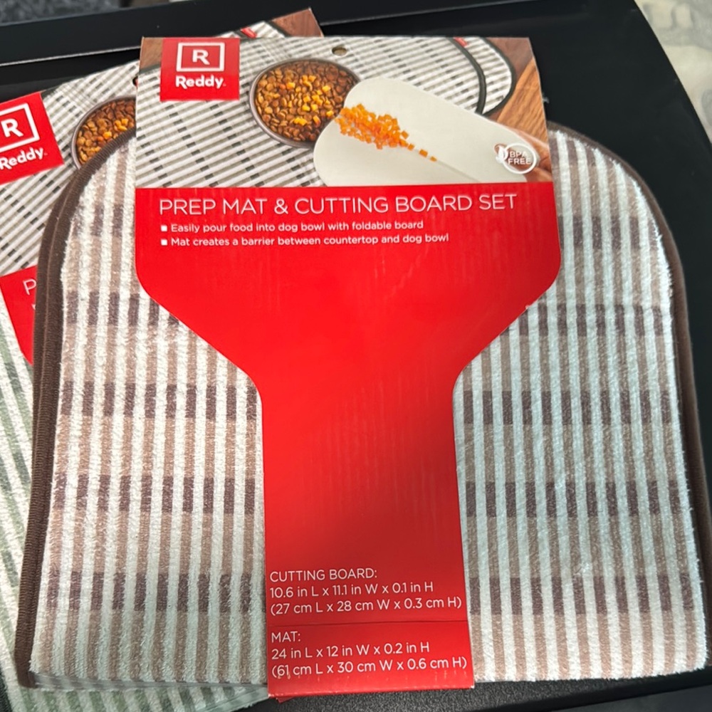 Reddy Prep Mat & Cutting Board Set